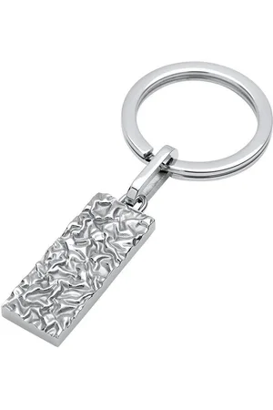 Unique Schlüsselanhänger Polierter Schlüsselanhänger aus Edelstahl AS0024 - Verkäufer: Jewelry GmbH