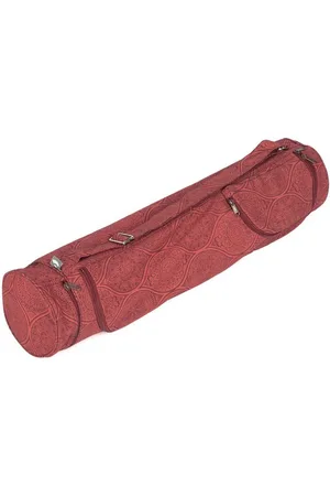 BODHI Yogatasche Yogatasche ASANA BAG COTTON 60 cm, Mayuri, dunkelrot - Verkäufer: Bodynova GmbH