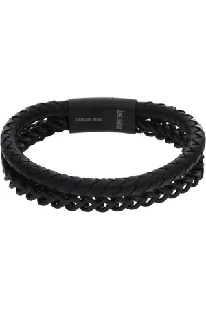 JuwelmaLux Lederarmband Armband Leder Edelstahl Ionen plattiert JL45-03-001 (kein Set, 1-tlg., kein Set) - Verkäufer: Juwelier-Bacak