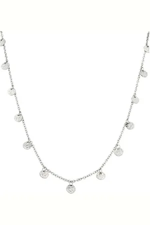 Purelei Kette mit Anhänger Schmuck Geschenk Malihini, runder Strukturanhänger, Necklace-Malihini