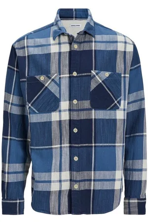 JACK & JONES Langarmhemd JJEMICHAEL OVERSHIRT (1-tlg) - Verkäufer: Jeans-direct