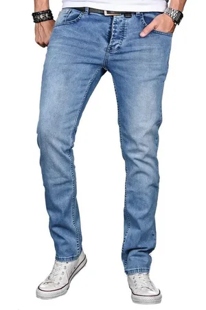Alessandro Salvarini Slim-fit-Jeans ASLuca Stretch mit Elasthan