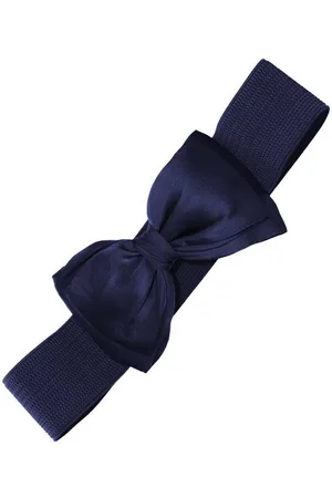 Banned Retro Taillengürtel Bella Belt Navy Vintage Schleife Retro Stretchgürtel - Verkäufer: Schompi Trading e.K.