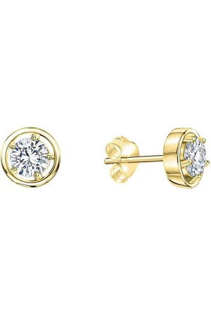 Firetti Paar Ohrstecker Schmuck Geschenk Silber 925 Ohrschmuck Navette Solitär, mit Zirkonia (synth)