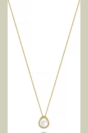 YAMOKO Collier Damen-Kette 585er Gelbgold 1 Süßwasserperle - Verkäufer: CHRIST Juweliere und Uhrmacher seit 1863 GmbH