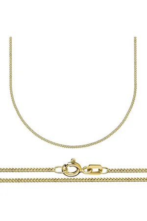 Firetti Goldkette Schmuck Geschenk Gold 333 Panzerkette diamantiert, versch. Breiten, Made in Germany