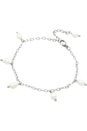 Bungsa Armband Armband Boho Perlen verschiedene Farben aus Edelstahl Damen (1 Armband, 1-tlg), Bracelet Armschmuck - Verkäufer: