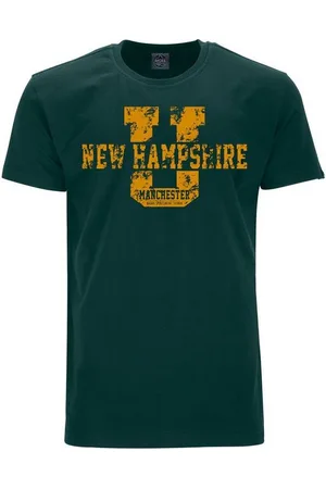 Ahorn T-Shirt NEW HAMPSHIRE mit sportlichem Front-Motiv
