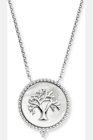 Engelsrufer Kette mit Anhänger Schmuck Geschenk, Lebensbaum, ERN-LILTREE-PE, ERN-LILTREE-PE-G, mit Perlmutt