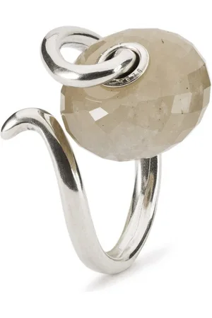 Trollbeads Fingerring Grauer Mondstein Liebesranken Fantasy Ring, TAGBO-01683 - Verkäufer: Germany
