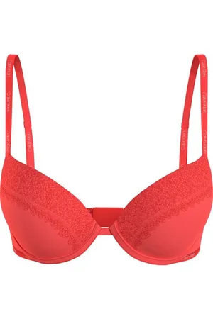 Calvin Klein Push-up-BH PUSH UP PLUNGE mit Print