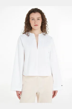 Tommy Hilfiger Blusentop mit Markenlabel