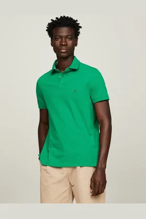 Tommy Hilfiger Poloshirt 1985 REGULAR POLO mit Kontraststreifen innen am Kragen
