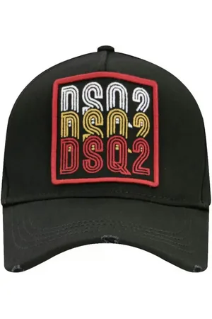 Dsquared2 Baseball Cap Basebalkappe Multi Logo Baseballcap Kappe Streetwear trifft auf Luxusmode-ideal für Individualisten. - Verkäufer: eldigo