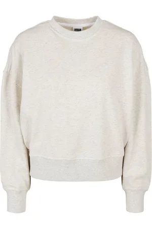 Urban classics Sweater Damen Ladies Oversized Rainbow Crewneck