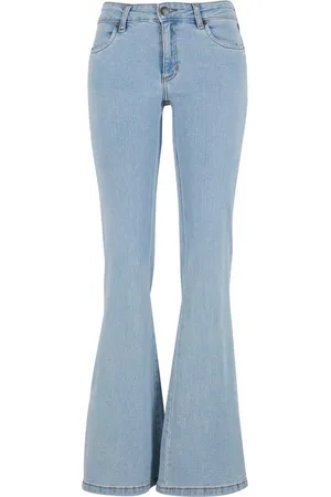 Urban classics Bequeme Jeans Damen Ladies Organic Low Waist Flared Denim