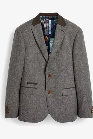 Next Baukastensakko Slim Fit Donegal Anzug mit Besatz: Sakko (1-tlg) - Verkäufer: Germany GmbH
