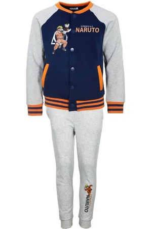 Naruto Jogginganzug Shippuden Baseball Joggingset Sporthose Hose Sweater Jacke, Gr. 98 bis 128 - Verkäufer: WS-Trend