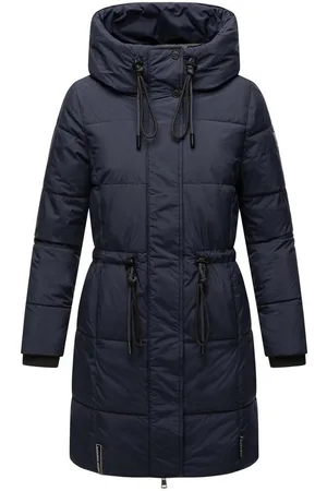Navahoo Steppmantel Zuckertatze XIV Stylischer Winterparka mit verstellbarer Kapuze