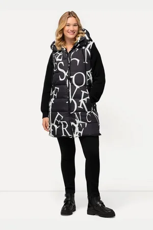 Ulla Popken Steppweste HYPRAR Long-Steppweste Stehkragen Kapuze - Verkäufer: Popken Fashion Group