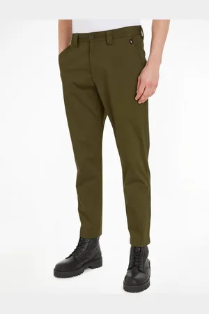 Tommy Hilfiger Chinohose TJM DAD CHINO mit Logobadge
