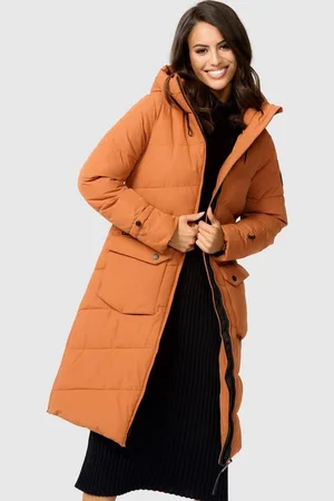 Marikoo Winterjacke Tomomii XVI warmer Winter Stepp Mantel mit Kapuze