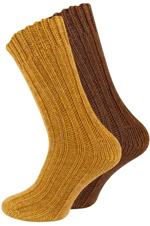Cotton Prime® Socken Unisex Alpakasocken (4-Paar) ökologisch gefärbt und vorgewaschen Cottonprime