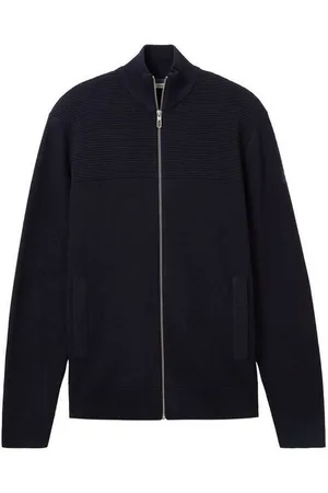 TOM TAILOR Sweatshirt Structure Mix Knit Jacket (1-tlg) - Verkäufer: SAGATOO