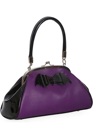 Banned Retro Handtasche Old Hallows , Vintage Schleife Tasche mit Schultergurt - Verkäufer: Schompi Trading e.K.