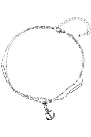 Akzent Fußkette mit Anhänger Anouk Fußkettchen aus Edelstahl Anker (einzeln) - Verkäufer: Shaghafi GmbH