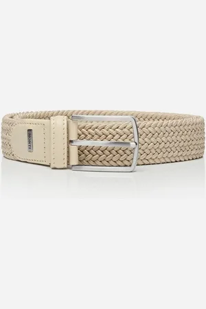 Carlo Monti Ledergürtel HAMBURG 3,5 cm breit, Elastischer Flechtgürtel, Casual-Business-Sportiv