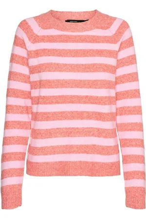 VERO MODA Rundhalspullover VMDOFFY LS O-NECK BLOUSE GA NOOS