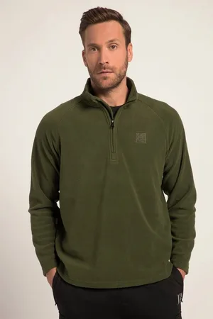 JP 1880 Sweatshirt Fleece-Pullover Outdoor Troyer Stehkragen - Verkäufer: Popken Fashion Group