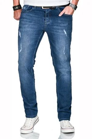 Alessandro Salvarini Slim-fit-Jeans ASCatania mit used look Effekt und mit 2% Elasthan