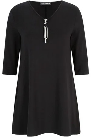 Doris Streich Longshirt (1-tlg) mit dekorativen Reißverschluss - Verkäufer: GUTEMARKEN