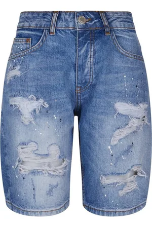 2Y Shorts Herren 2Y Destroyed Denim Shorts (1-tlg)