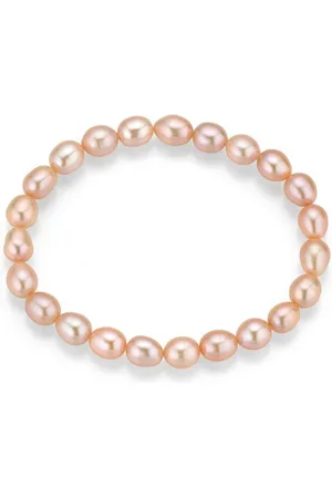 Firetti Perlenarmband Schmuck Geschenk Armschmuck Armkette Perle, Made in Germany - mit Süßwasserzuchtperle