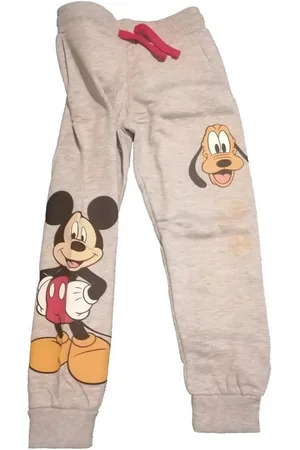 Disney Jogginghose Mickey Mouse & Pluto Freizeithose für Kinder, Graue Jogginghose - Verkäufer: kaufhaus-chemnitz