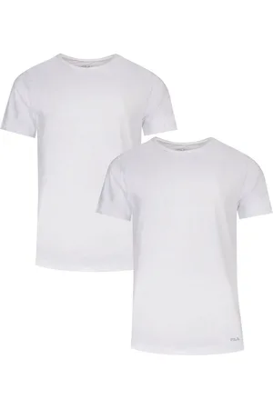 Fila T-Shirt (2er Pack) mit klassischem Rundhalsausschnitt und Kurzarm