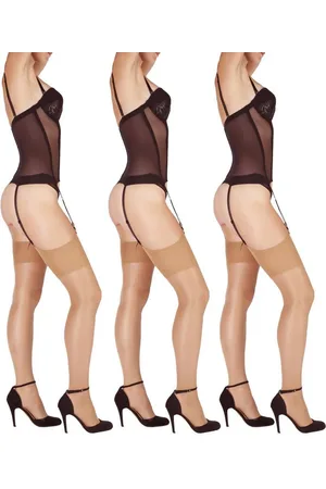 Giulia Strapsstrümpfe Sexy Straps Strümpfe transparent 20 Den - Verkäufer: Trend Modeware