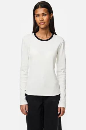 Pieces® Langarmshirt PCMAY LS TOP NOOS BC