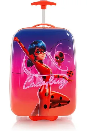 Heys Hartschalen-Trolley Miraculous Lady Bug, 46 cm, 2 Rollen, x Joachim Llambi Kindertrolley Kinder Reisegepäck