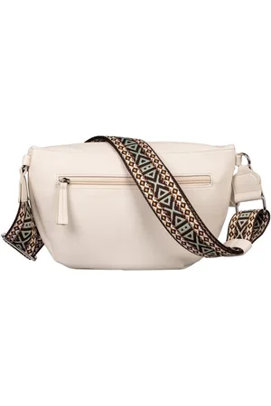 TOM TAILOR Bauchtasche Palina, aus weichem Lederimitat mit effektvollem Schulterriemen