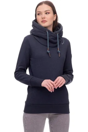 Ragwear Sweatshirt GRIPY CORE Schalkragen mit Kordelzug