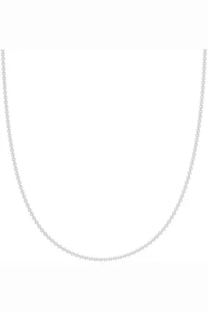 Firetti Collierkettchen Schmuck Geschenk Silber 925 Rundankerkettengl. in mehreren Breiten, Made in Germany