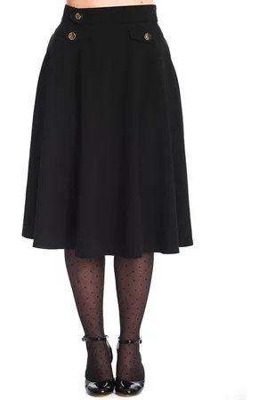 Banned Retro A-Linien-Rock Book Club Retro Vintage Swing Skirt - Verkäufer: Schompi Trading e.K.