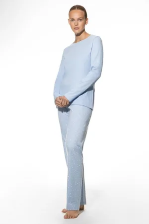 Mey Pyjama Pyjama Serie Erina 14220 Dream Blue (1 Stück, 1 tlg., 1 Stück) - Verkäufer: Mein Style