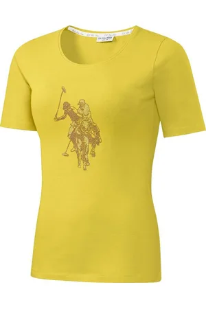 U.S. Polo Assn. Kurzarmshirt mit funkelnden Strass-Steinen - Verkäufer: Vorteilshop