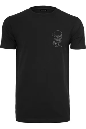 Mister Tee T-Shirt Herren Skull One Line Tee (1-tlg)