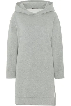 CHIEMSEE Kapuzensweatjacke Long-Hoodie mit Logo und Seitenschlitzen 1 - Verkäufer: GmbH & Co.KG